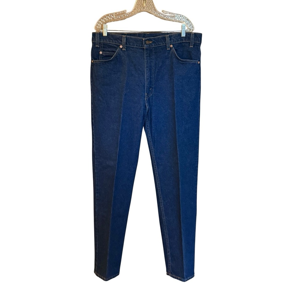 Levi's 505 Regular Fit Straight Leg Denim Blue Jean Mens 36 x 30
